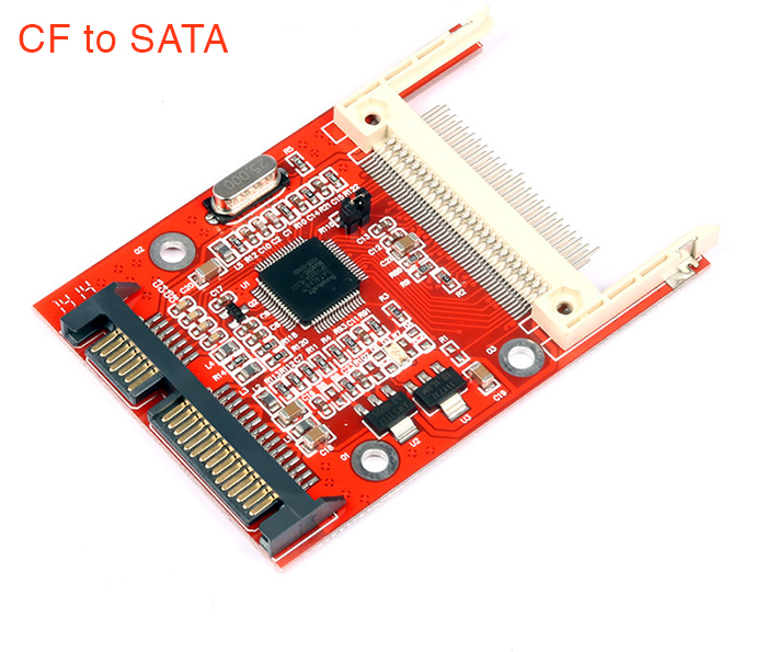 Mạch chuyển đổi thẻ nhớ Flash CF ra SATA JM20330 chip