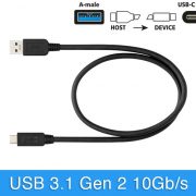 Cáp USB Type C Gen 2 10Gbps 0.6M