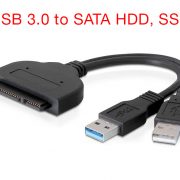 Cáp USB 3.0 sang SATA HDD SSD 2.5 chữ Y