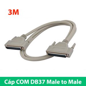 Cáp COM 3m 37Pin DB37 Male to DB37 Male (hai đầu đực) chân kim