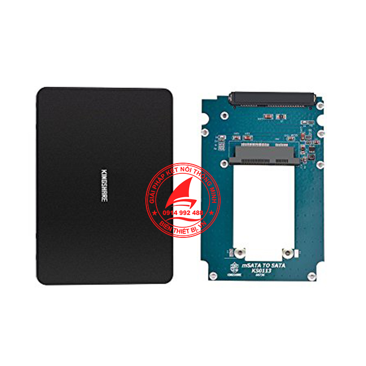 Box SSD mSATA to SATA 2.5 inch Kingshare KS-AMSTS