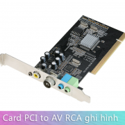 Card PCI sang AV RCA, ghi hình cho máy siêu âm – nội soi