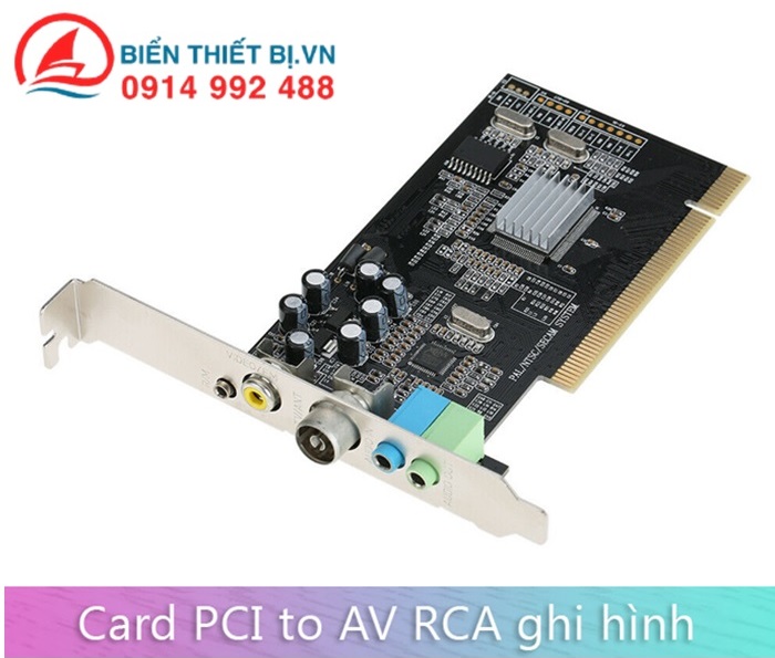 Card PCI sang AV RCA, ghi hình cho máy siêu âm - nội soi