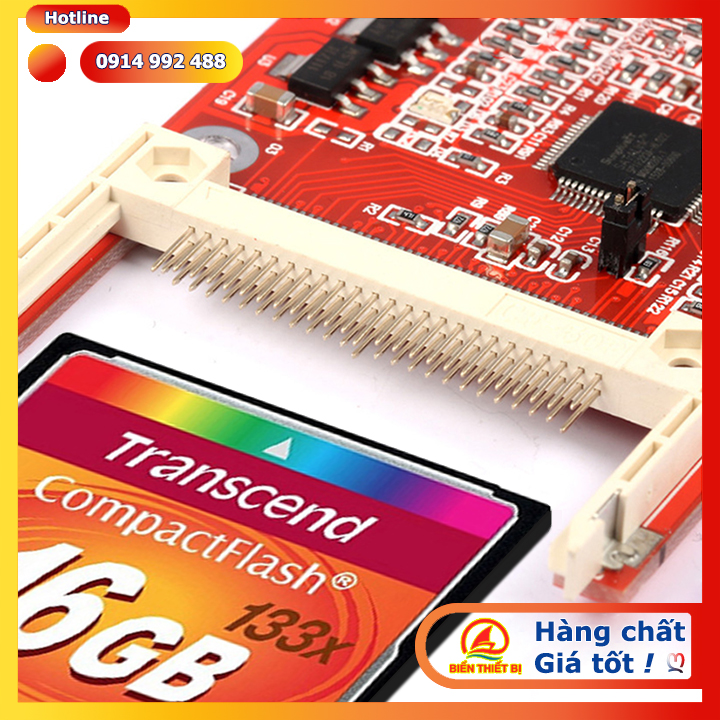 Mạch chuyển đổi thẻ nhớ Flash CF ra SATA JM20330 chip