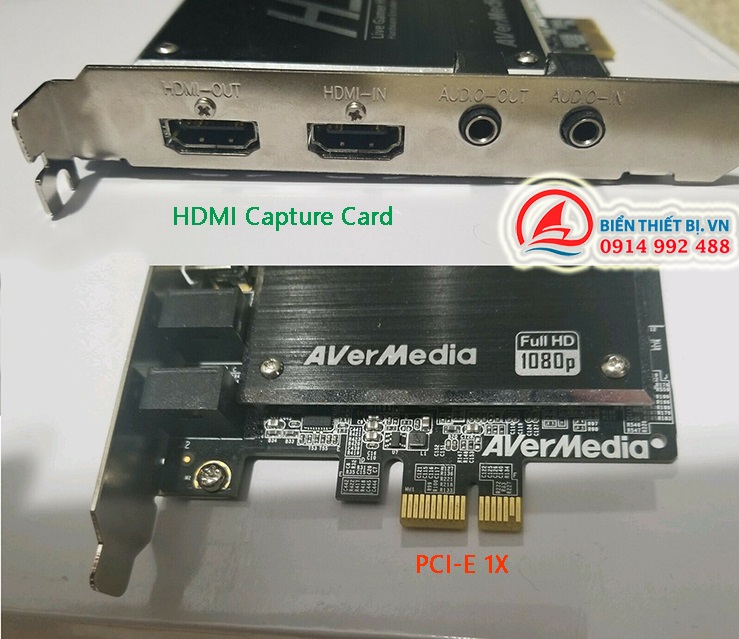 Card ghi hình HDMI AverMedia C985 Lite cho máy nội soi siêu âm