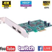 Card PCI-E to HDMI HD1080P ghi hình Game hỗ trợ SDK support