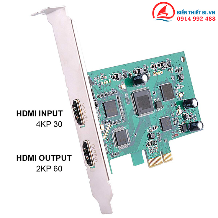 Card PCI-E to HDMI HD1080P ghi hình Game hỗ trợ SDK Live Stream