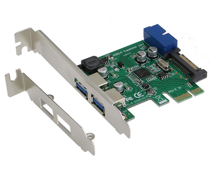 Card PCI-E to 2 USB 3.0 và 2 cổng 20pin