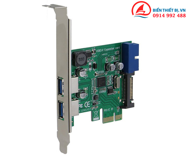 Card PCI-E to 2 USB 3.0 và 2 cổng 20pin Chipset NEC 720201