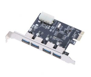 Card PCI-E ra 4 cổng USB 3.0