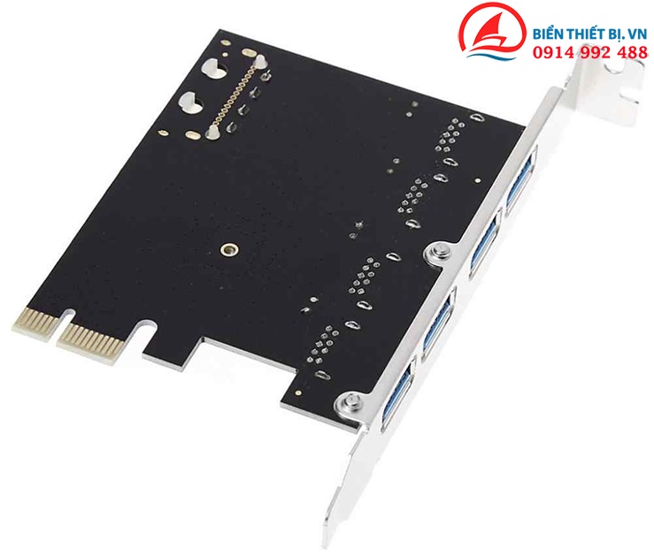 Card PCI-E ra 4 cổng USB 3.0 chipset VL805 tốc độ đến 5 Gbps