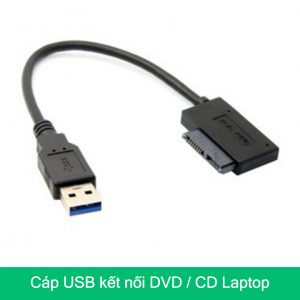 Cáp USB 3.0 kết nối DVD/CD Laptop Slimline SATA II 7 + 6 13Pin