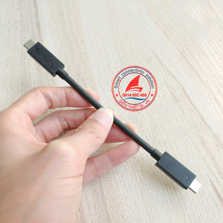 Cáp USB Type-C 15cm Gen 2 tốc độ 10Gbps Kết nối hai chiều USB 3.1