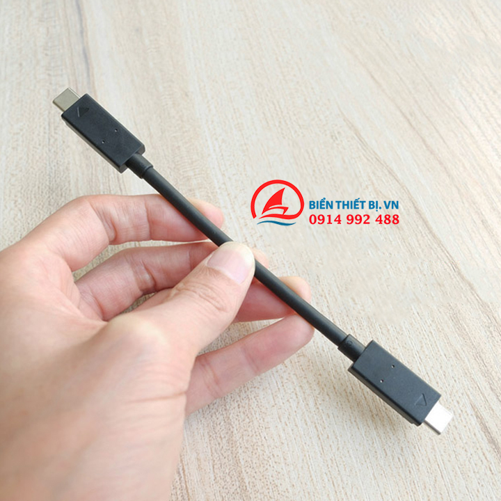 Cáp USB Type-C Male to USB Type-C Male Gen 2 15cm – 10Gbps