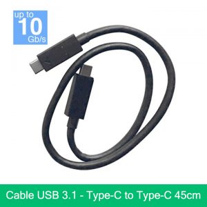 Cáp USB 3.1 Type-C To Type-C Gen 2 dài 45cm tốc độ 10Gbps