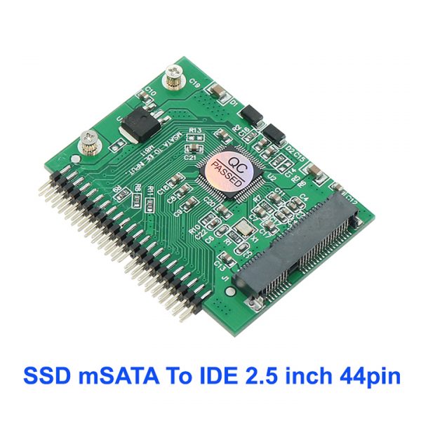 Boîtier Adaptateur MSATA Vers 2.5" IDE/PATA - Pour Upgrader Un Vieux PC Portable Avec Un SSD MSATA