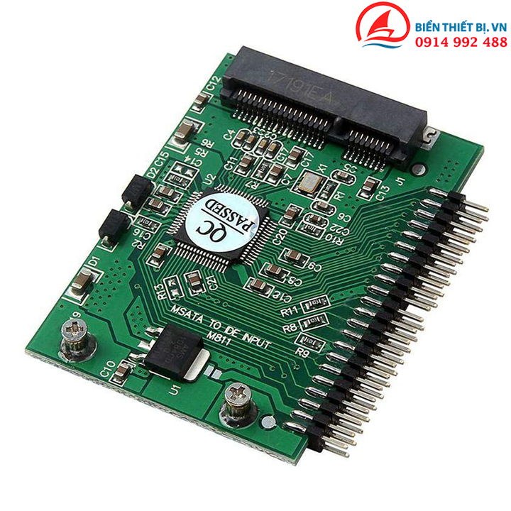 Adapter chuyển đổi SSD mSATA sang 2.5 inch IDE 44pin - chip JM20330