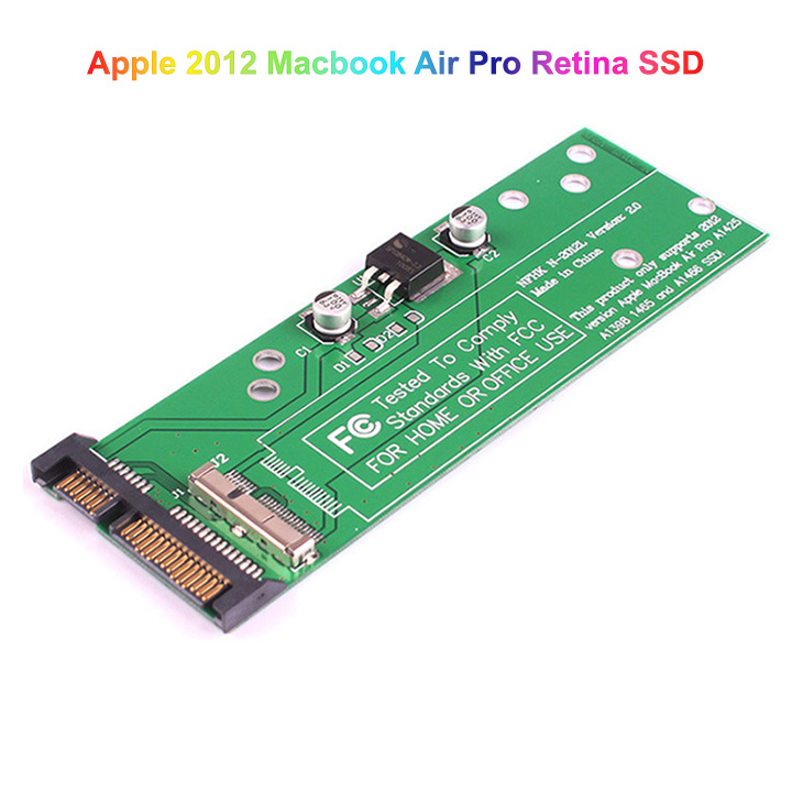 Adapter chuyển SSD Macbook Air 2012 Retina sang SATA hoặc USB
