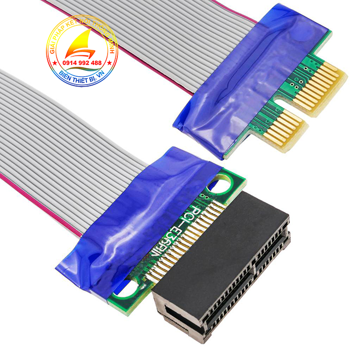 Cáp PCI-E Riser 1X 20cm Nối dài khe PCI-E 1X trên Mainboar