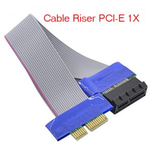 Cáp PCI-E Riser 1X 20cm Nối dài khe PCI-E 1X trên Mainboar