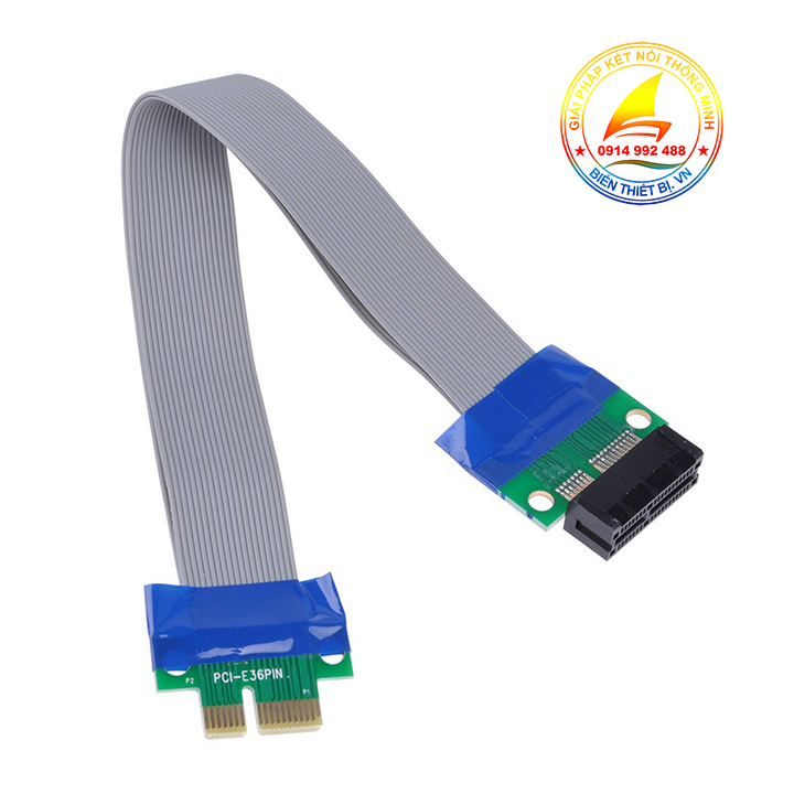 Cáp PCI-E Riser 1X 20cm Nối dài khe PCI-E 1X trên Mainboar