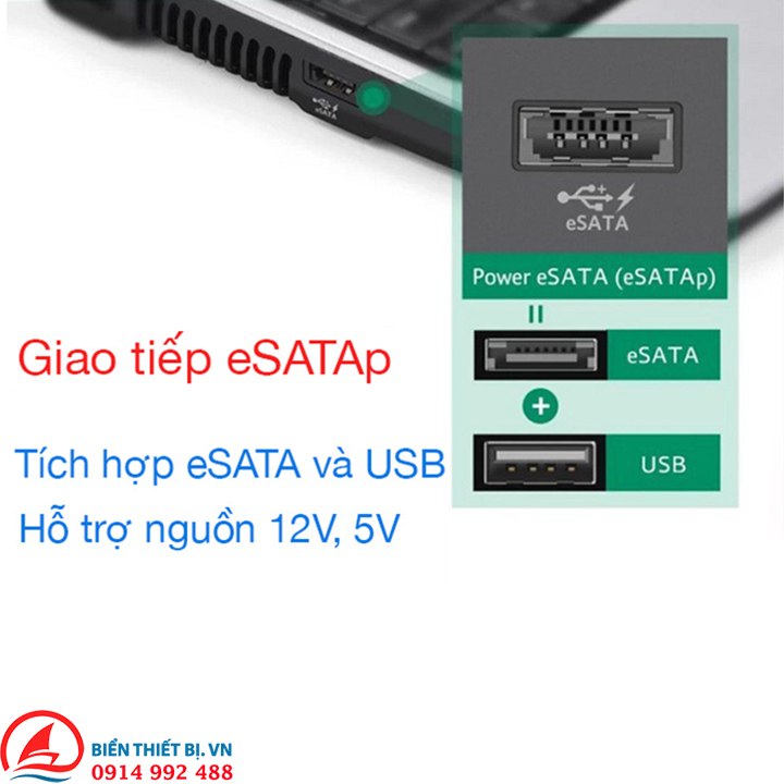 Card mở rộng hai cổng eSATA từ SATA Mainboard