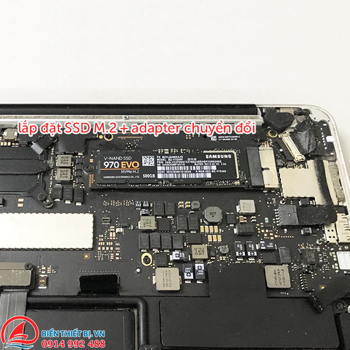 Card chuyển đổi M2 (NGFF) PCI-E AHCI SSD kích thước 22x80mm cho Macbook