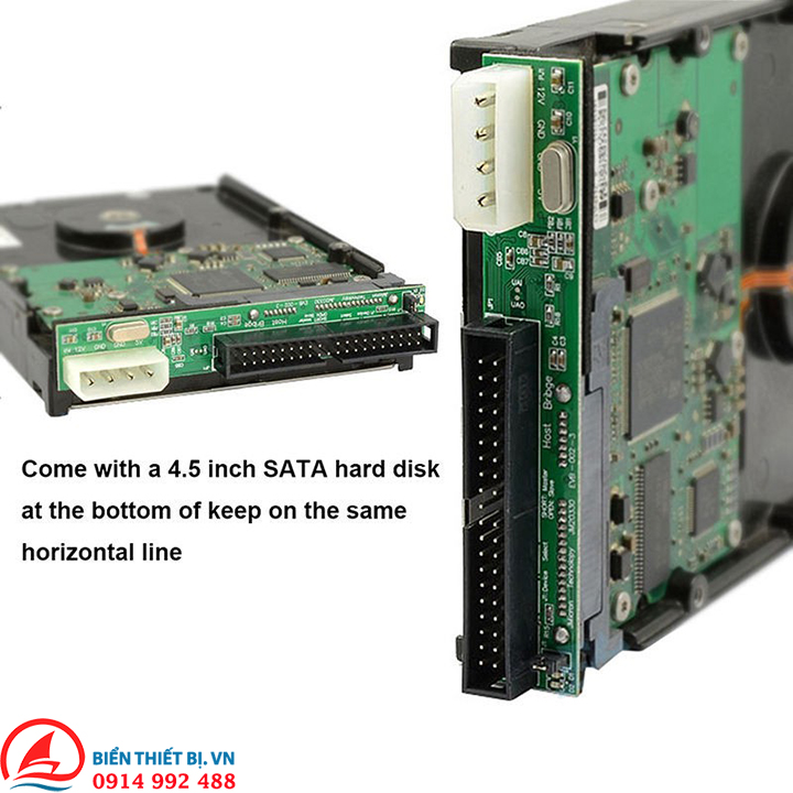 Card chuyển HDD SATA sang ATA 40pin ổ cứng HDD 3.5