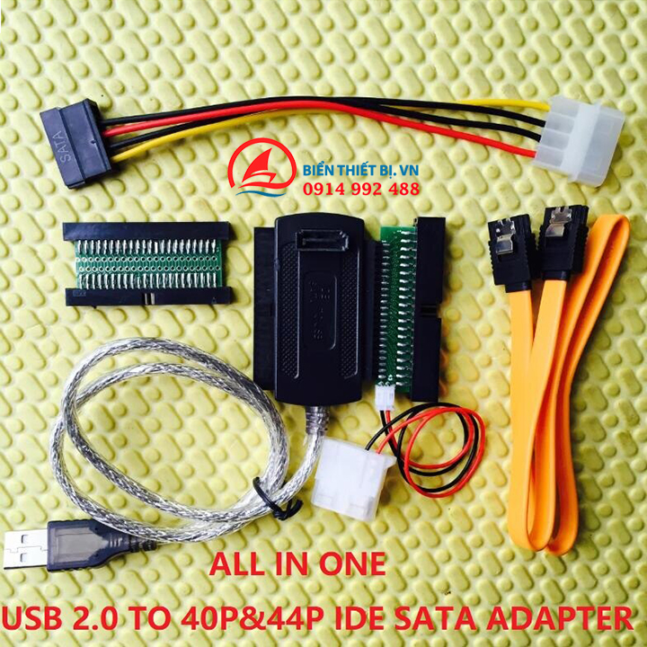 Cáp chuyển đổi IDE/ATA sang USB- Adapter đọc ổ cứng Disk on module, Embedded disk card