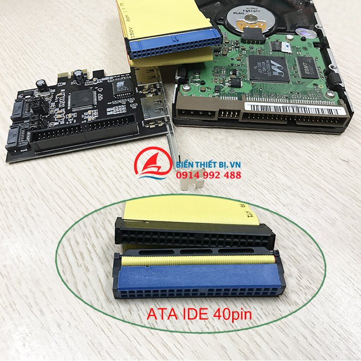Cáp ATA IDE 40pin chuyền dữ liệu ổ cứng HDD3.5 DVD CD-ROM