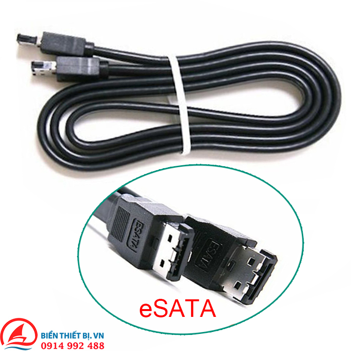 Cáp eSATA to eSATA kết nối ổ cứng SSD HDD 2.5 3.5 inch với máy tính