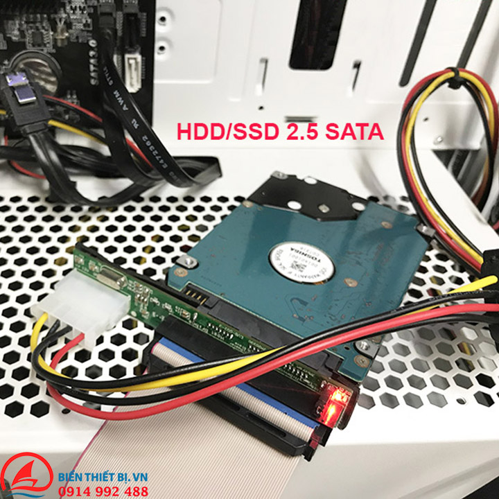 Card chuyển HDD SATA sang ATA 40pin ổ cứng HDD 3.5