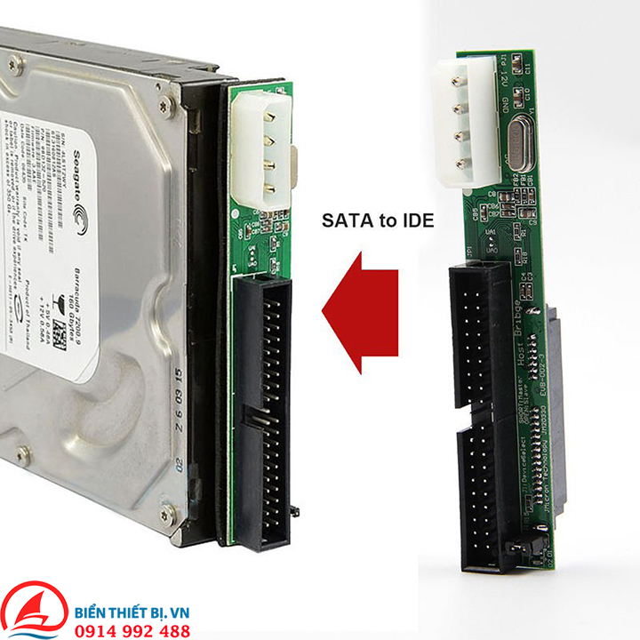 Card chuyển SATA sang ATA 40pin – chipset JM20330
