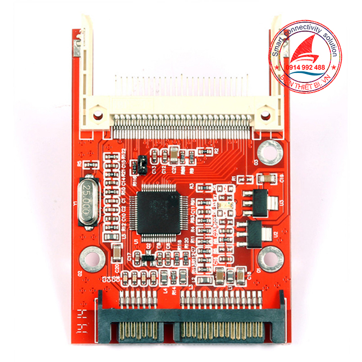 Card chuyển đổi thẻ nhớ Flash CF ra SATA - Chipset JM20330