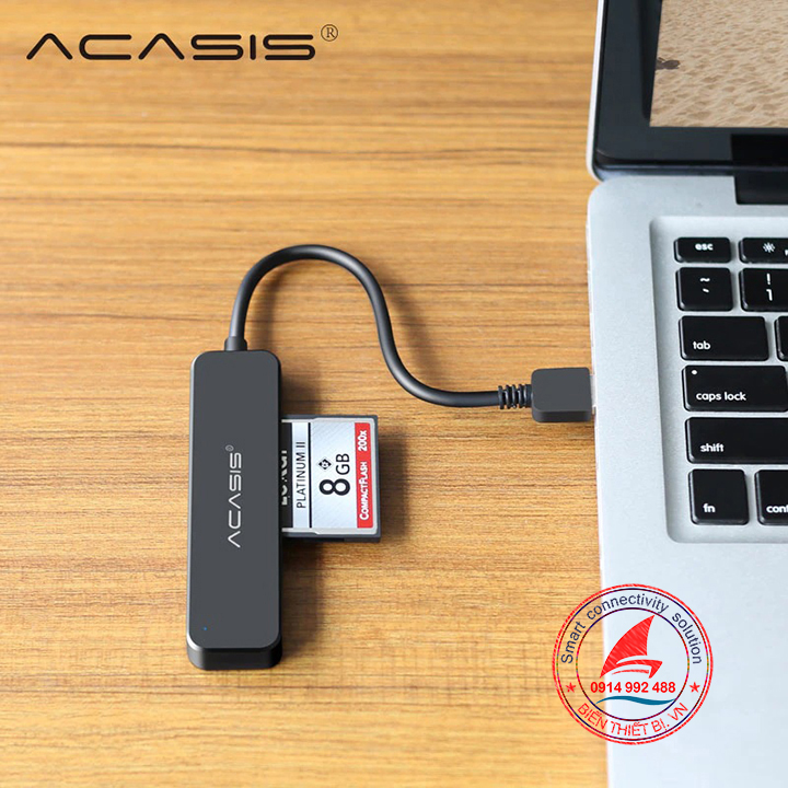 USB 3.0 Card Reader - Thẻ nhớ CF cho máy chụp ảnh, máy quya phim, máy công nghiệp CNC