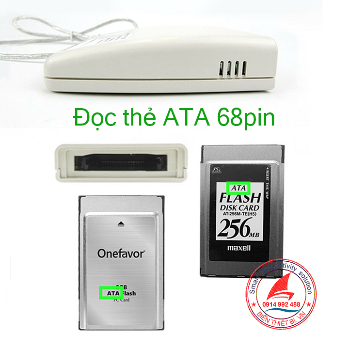 USB 2.0 to 68 pin ATA PCMCIA Flash Disk Memory Card Reader Adapter