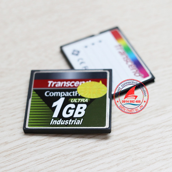 Thẻ nhớ CF Industrial 1GB Transcend CompactFlash card công nghiệp