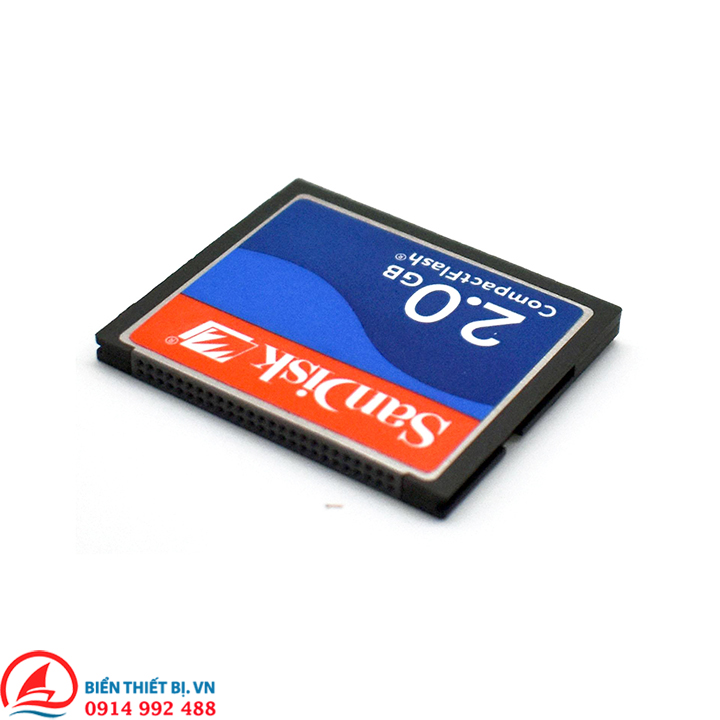 Thẻ nhớ CF 2GB Sandisk Compact Flash memory card dùng cho máy CNC