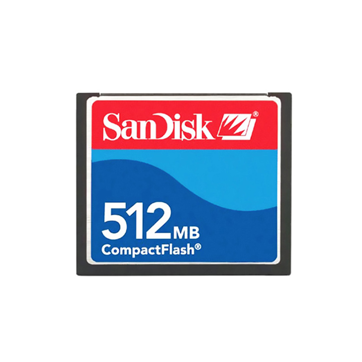 Thẻ nhớ CF Sandisk 512MB CompactFlash memory card SDCFJ/SDCFB