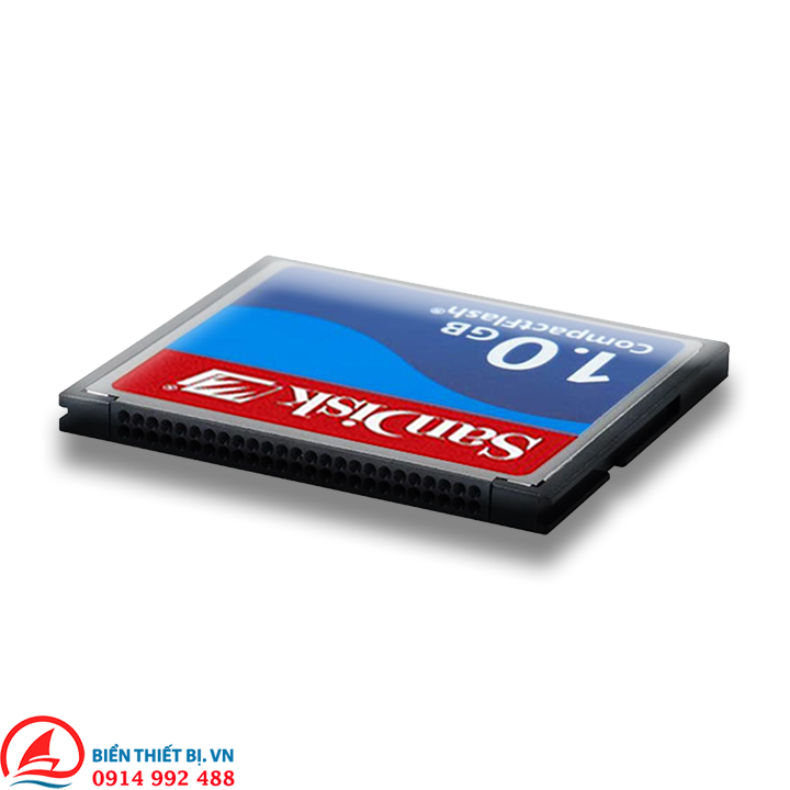 Thẻ nhớ CF 1GB Sandisk CompactFlash memory Card dùng cho máy CNC, máy ảnh SLR kỹ thật số