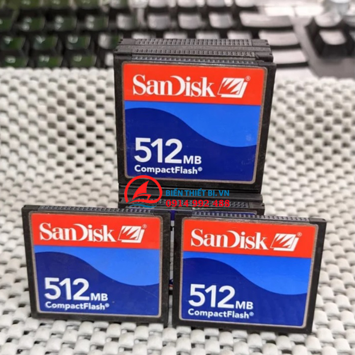 Thẻ nhớ CF Sandisk 512MB CompactFlash Memory card SDCFJ/SDCFB