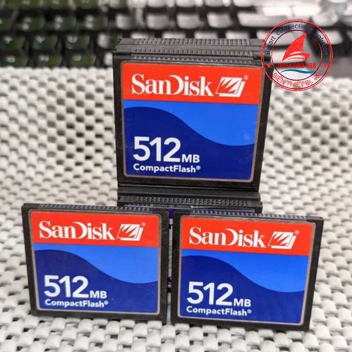 Thẻ nhớ Sandisk CompactFlash 512MB CF Memory Card SDCFJ/SDCFB