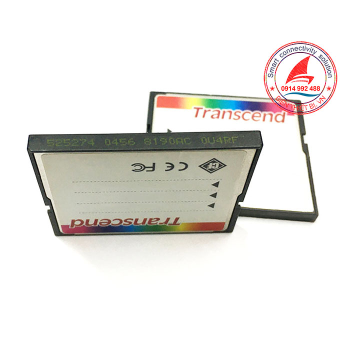 Thẻ nhớ Transcend CF 2GB CompactFlash 133X cho máy ảnh Camera, máy công nghiệp CNC