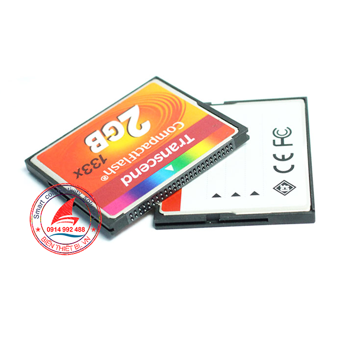 Thẻ nhớ CF 2GB Transcend CompactFlash 133X cho máy ảnh Camera