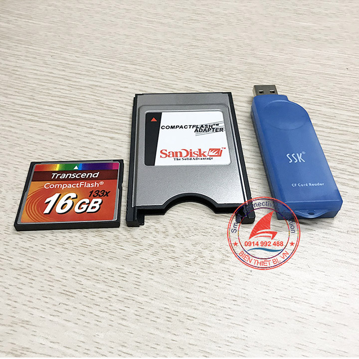Thẻ nhớ 16GB Transcend CompactFlash 133X