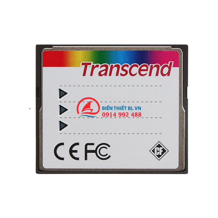 Thẻ nhớ CF Transcend CompactFlash 16GB 133X cho máy ảnh Camera máy công nghiệp CNC