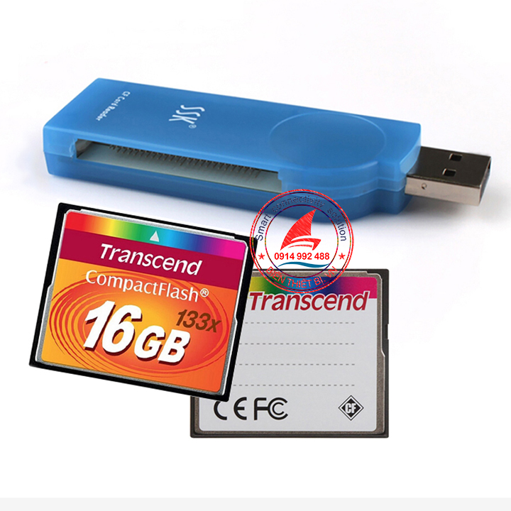Đầu đọc thẻ CF USB 2.0 SSK – SCRS028