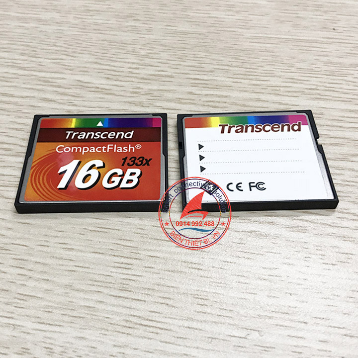 Thẻ nhớ CF 16GB Transcend CompactFlash 133X