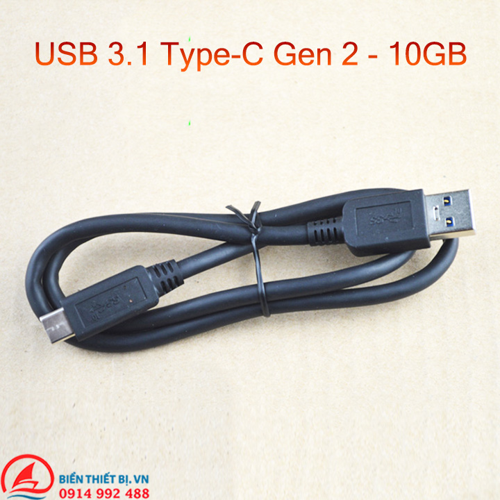 Cáp USB 3.1 Type-C Gen 2 tốc độ 10GB dài 0.6m Type-A sang Type-C