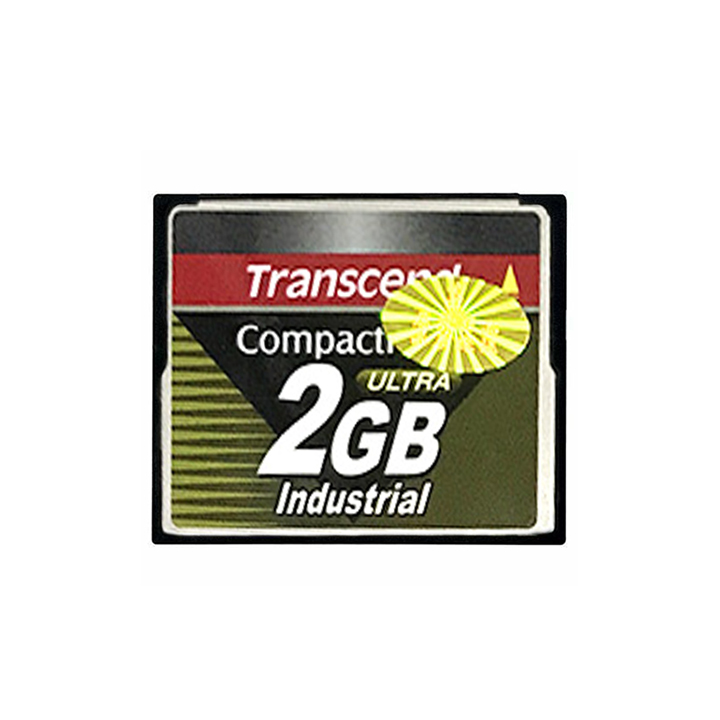 Thẻ nhớ CF 2GB Transcend industrial CompactFlash cho máy CNC - thiết bị PLC